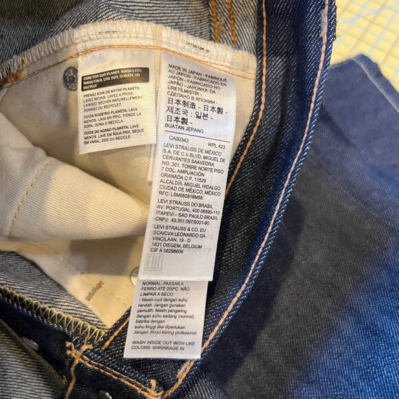 NWT Levi's LVC 1966 jeans sz 30x34 - Picture 15 of 15